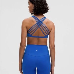 Lululemon free to be wild Sports Bra - Blue